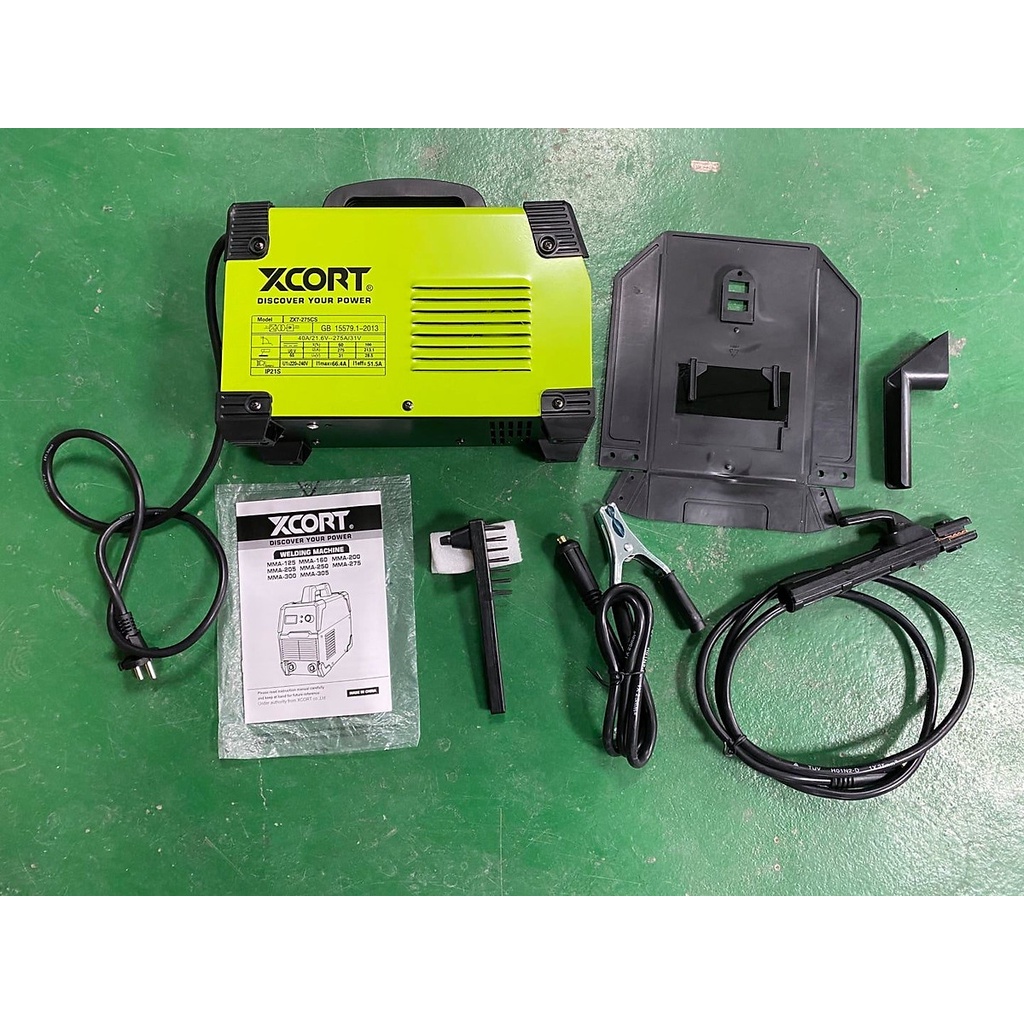 Máy hàn điện tử hàn que XCORT Model MMA-275Cs.2 Hàn inox Hàn sắt Kèm Dây hàn