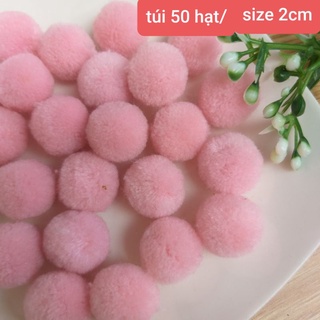 pom pom mix nhiều màu , size 8MM đến 2cm.