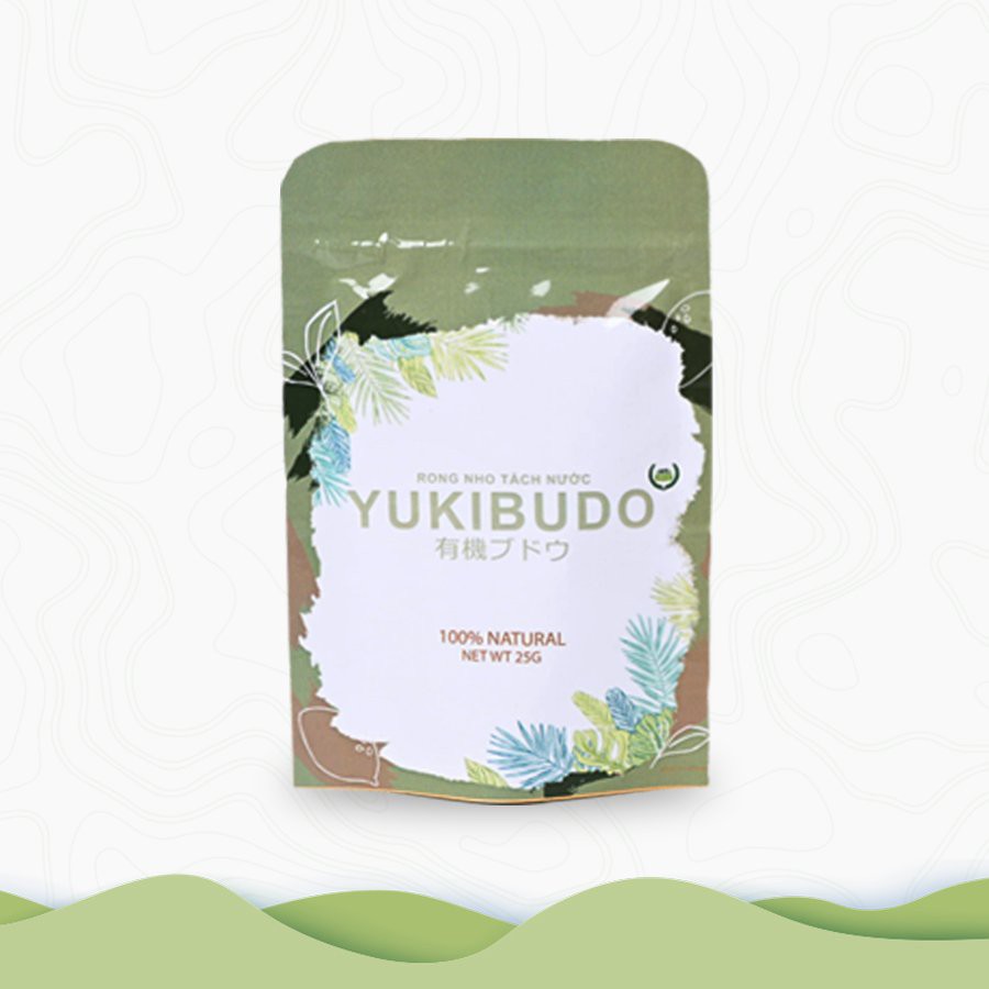 Rong Nho Tách Nước Yukibudo (1 Gói  25 gr )