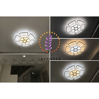 Đèn mâm led ốp trần trang trí phòng khách