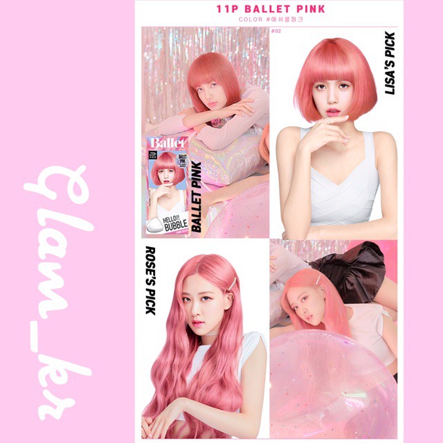 Hello Bubble Foam Mise En Scene Thuốc nhuộm tóc đủ màu