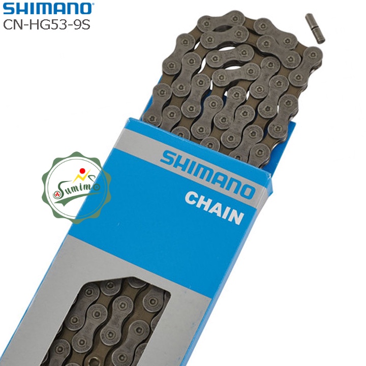 Sên xe đạp - Xích SHIMANO CN-HG53-116L 9 Speed - Full box chính hãng