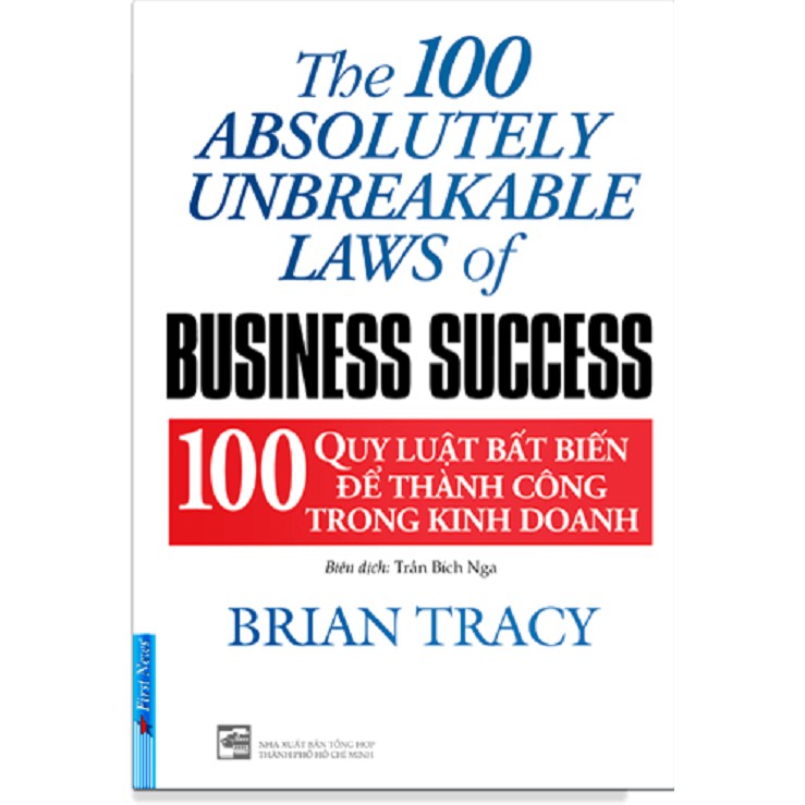 Sách - Combo Chinh phục mục tiêu (48968) + 100 quy luật bất biến để thành công trong kinh doanh (46025) - FirstNews