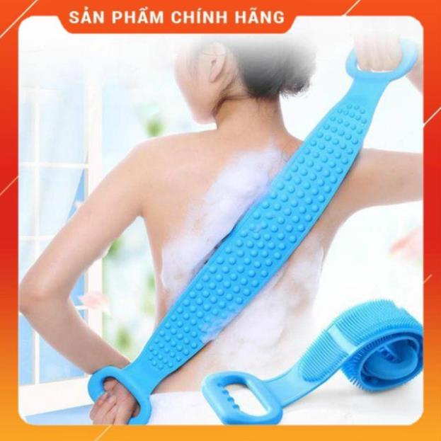 Dây Chà Lưng Tắm Silicon 2 Mặt Tiện Dụng