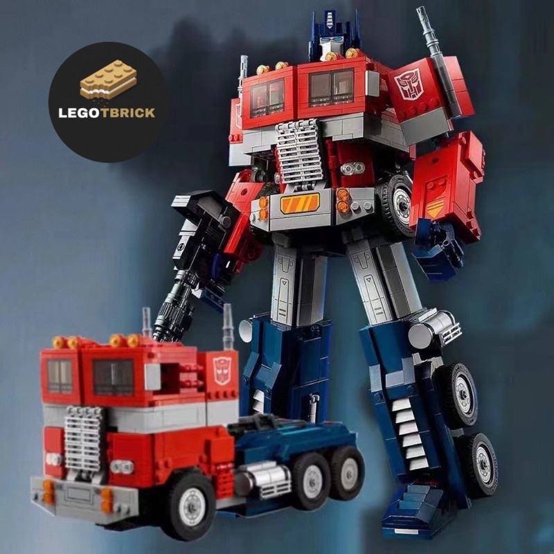 Đồ chơi lắp ráp mô hình Autobot biến hình Transfomer Optimus Prime Tbrick - nonlego