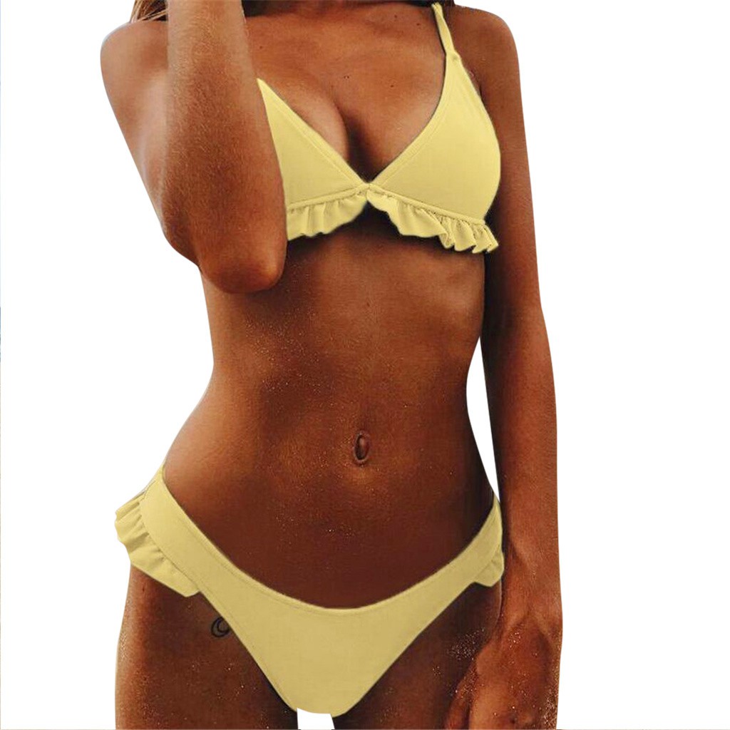 Bikini Phối Bèo Thiết Kế Nâng Ngực Cho Nữ | BigBuy360 - bigbuy360.vn