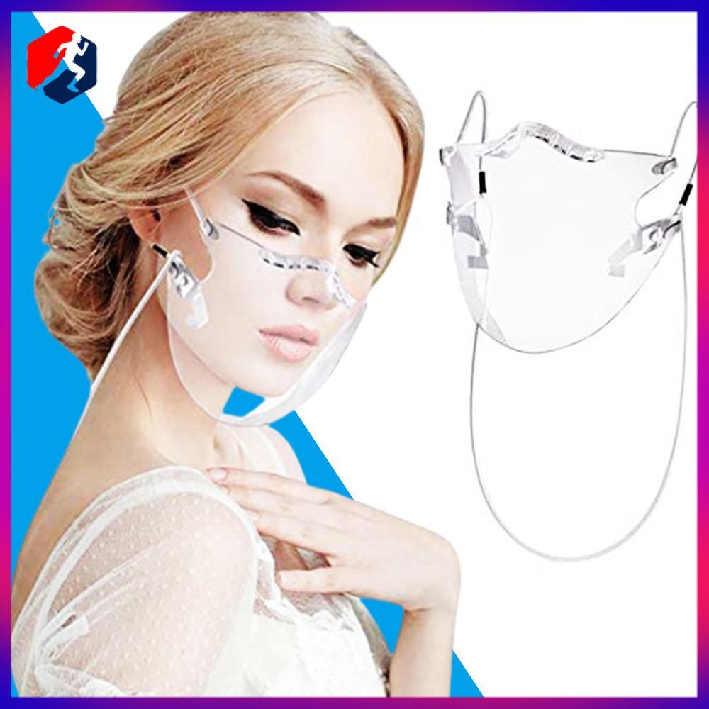 Khẩu trang y tế loại trong suốt có màng thoát khí, chống giọt bắn,lọc bụi kháng nước lọc UV 100% thay thế khẩu trang vải