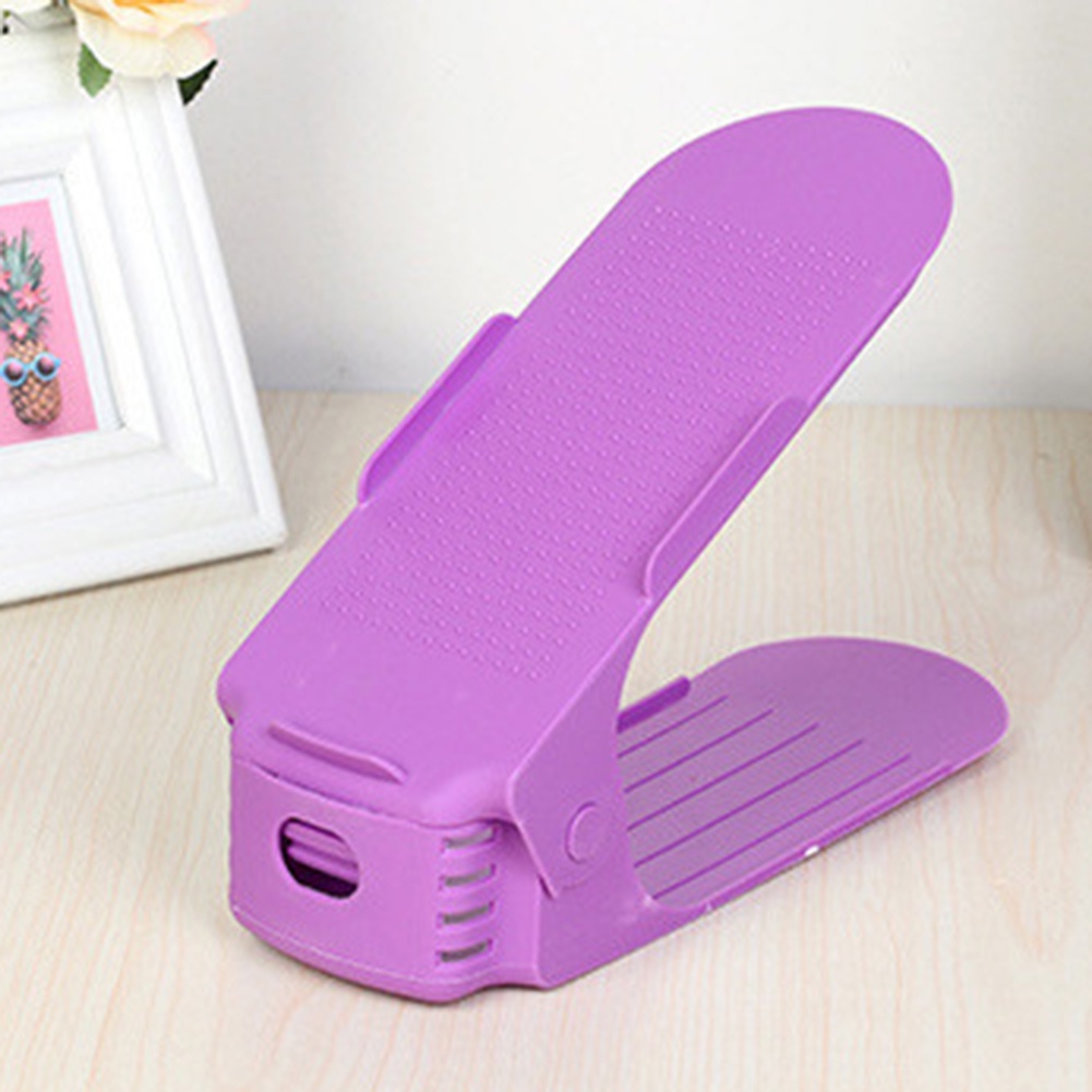 Kệ Đứng Hai Tầng Đựng Giày Tiết Kiệm Không Gian Có Thể Điều Chỉnh