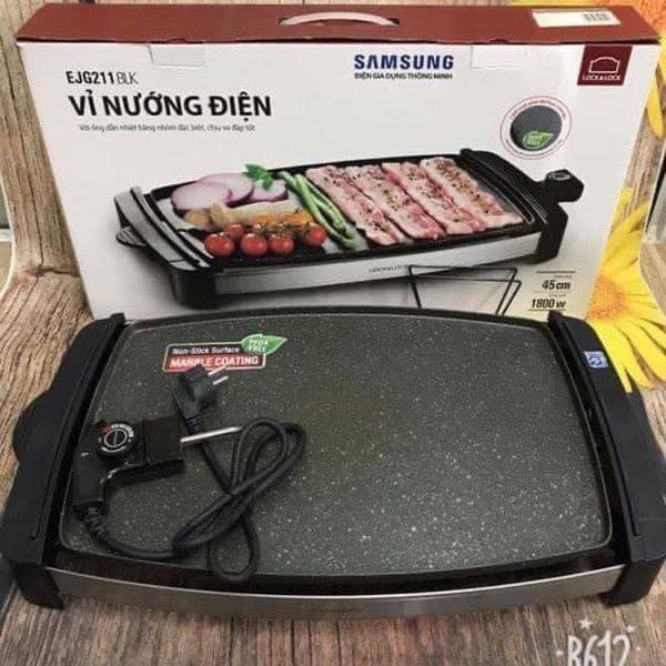 VỈ NƯỚNG ĐIỆN LOCK&LOCK EJG211 (1800W)
