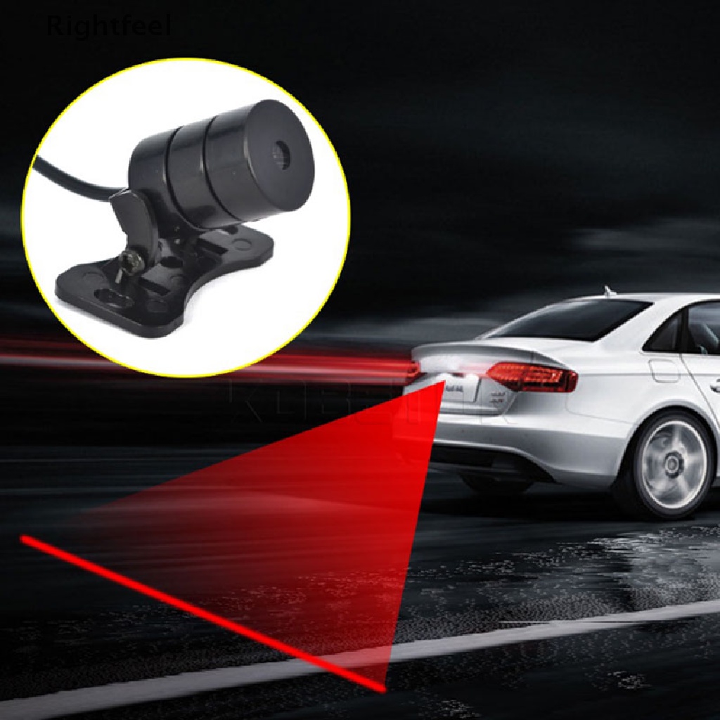 Đèn Laser cảnh báo va chạm chống va chạm gắn đuôi xe máy / xe hơi kèm vít lắp