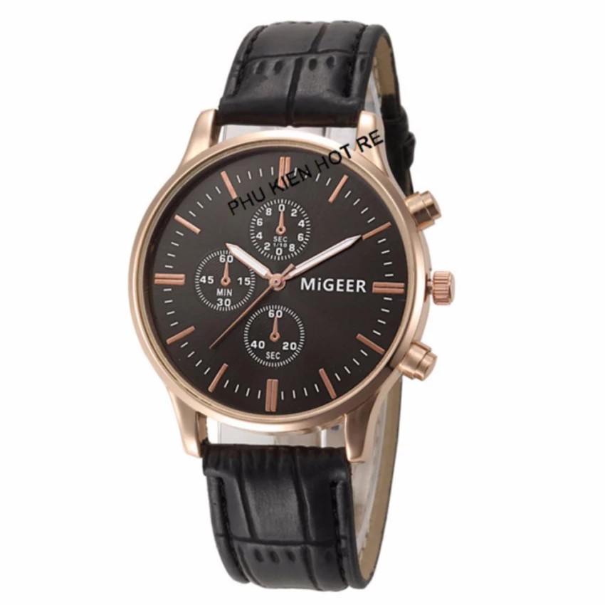 Đồng hồ nam dây da tổng hợp MiGeer PKHRMG001 | BigBuy360 - bigbuy360.vn