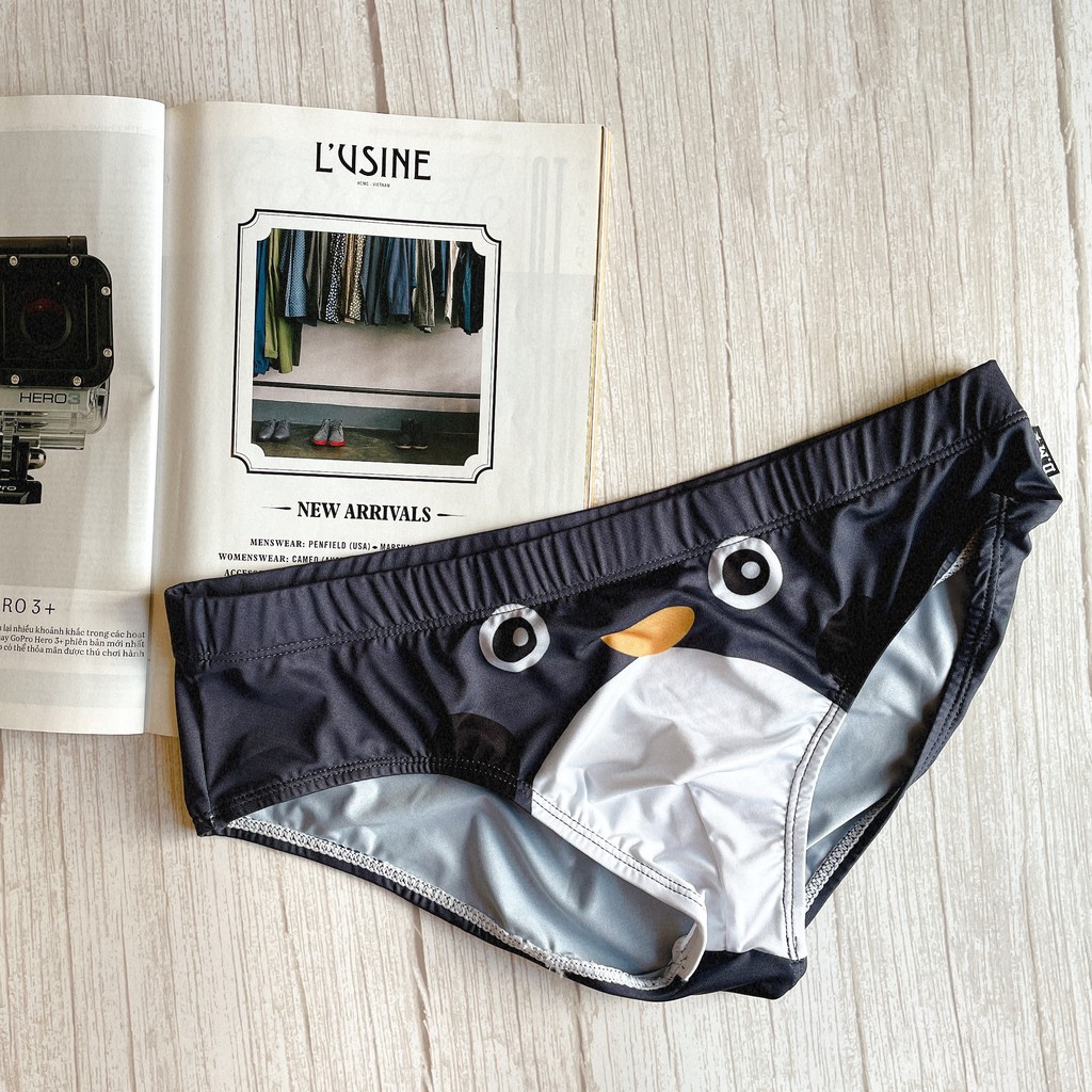 Quần lót nam in họa tiết hoạt hình ngộ nghĩnh - DM A40