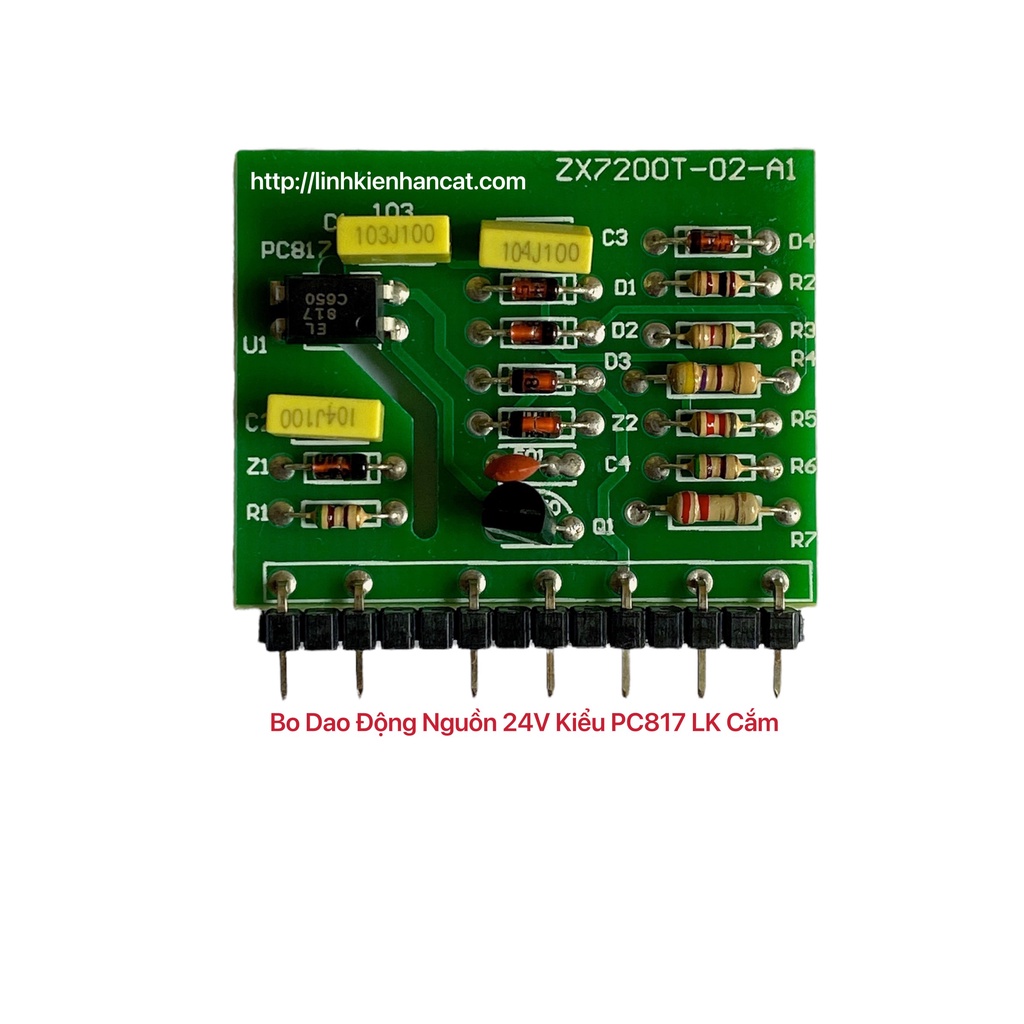 Bo Dao Động Nguồn 24V Kiểu PC817 Lk Cắm