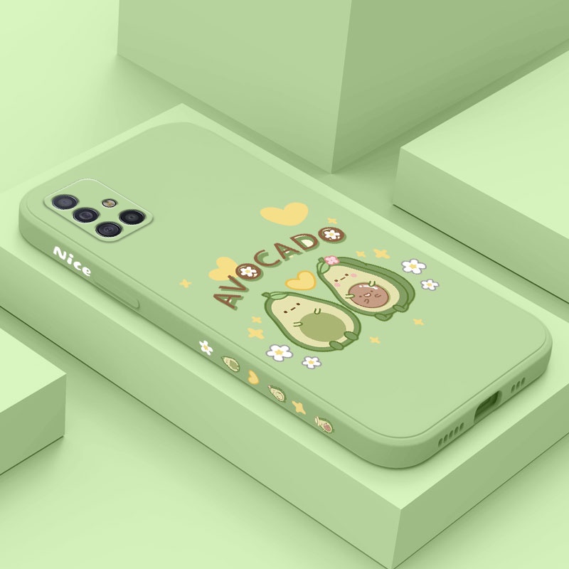 Ốp Điện Thoại Silicon Họa Tiết Đu Đủ Dễ Thương Dành Cho Samsung Galaxy A71 A51 4G A21S A31 A41