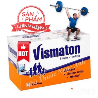 Thực phẩm bảo vệ sức khỏe, bổ sung vitamin và các khoáng chất VISMATON 90 viên
