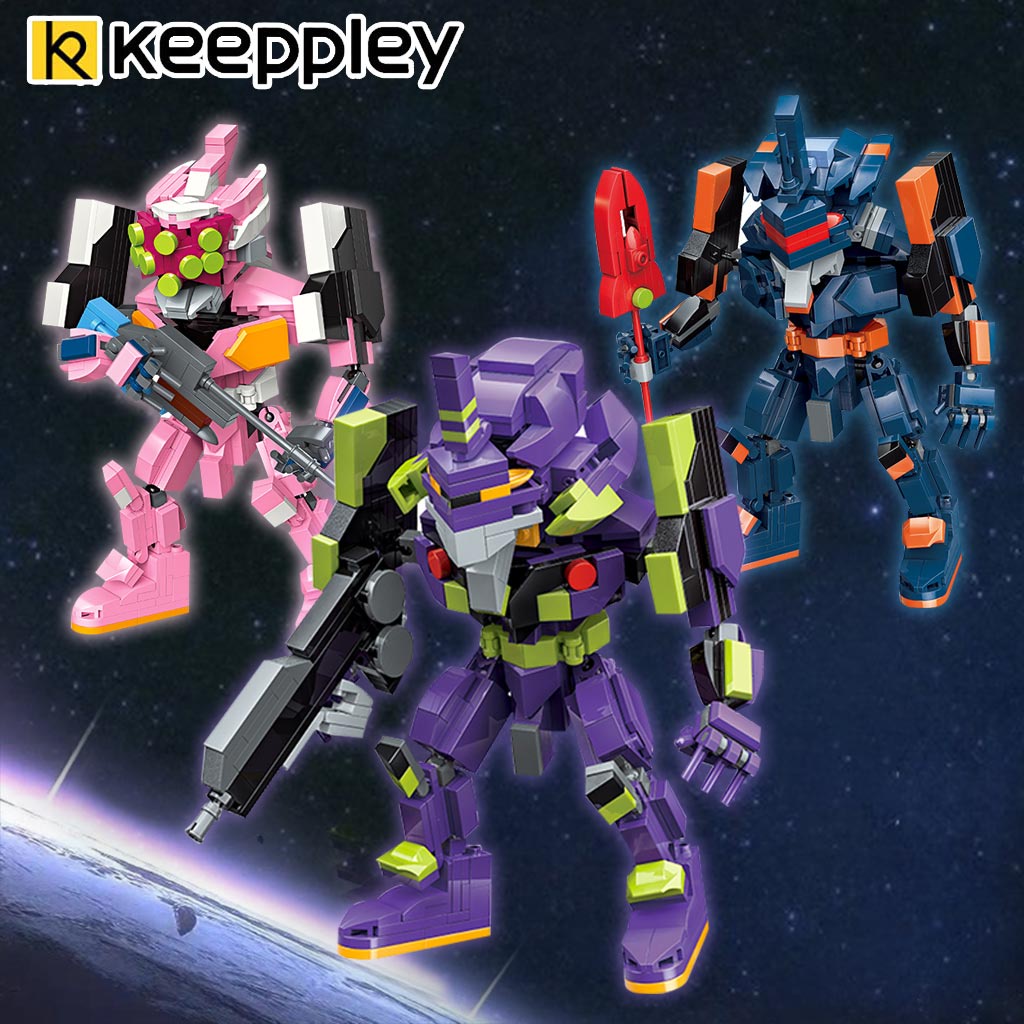 Mô Hình Lắp Ráp Nhân Vật Trong Evangelion Độc Đáo Mô Hình Đồ Chơi Lego Người Máy No. zero 1