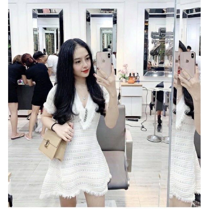 TÚI XÁCH NỮ ĐEO CHÉO PHỐI DÂY XÍCH KHOÁ NGỌC