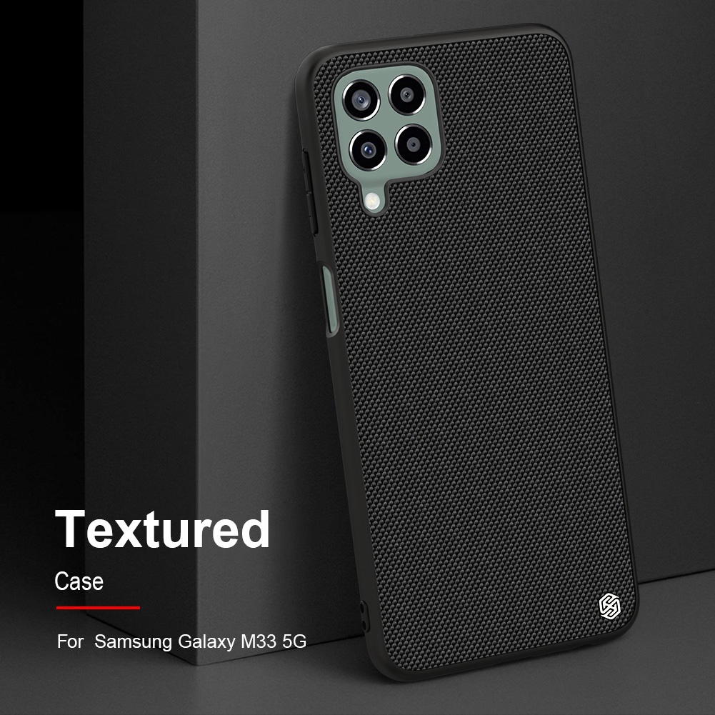 Ốp Điện Thoại Nillkin Sợi Nylon Nhẹ Chống Trượt Chống Sốc Cho Samsung Galaxy M33 5G
