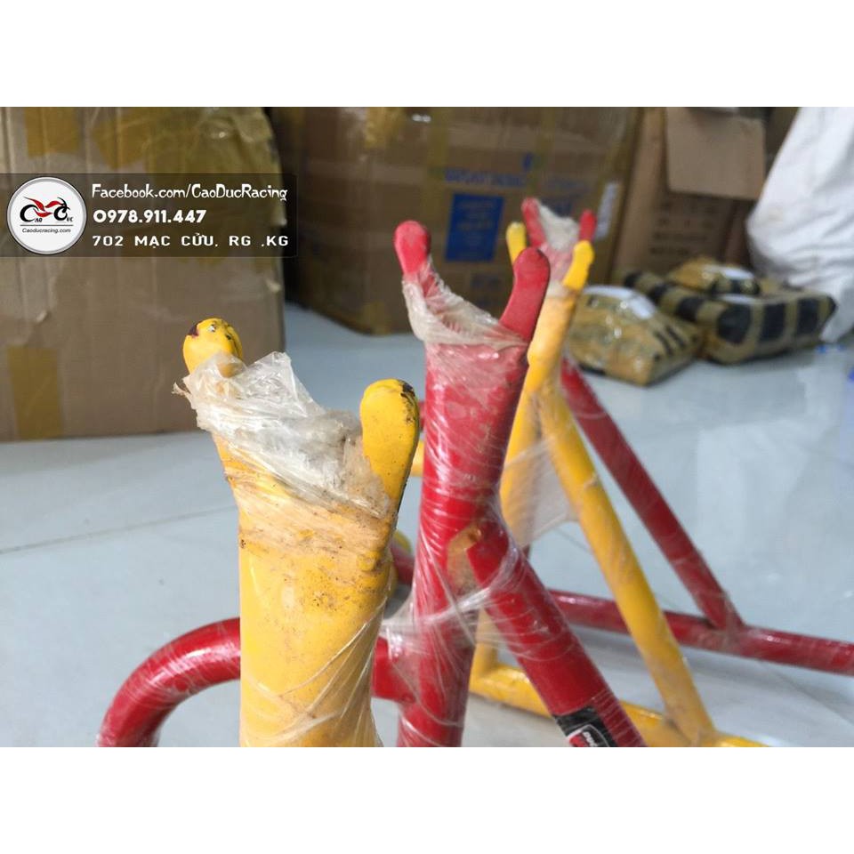 bẫy pen nâng xe Uốn vòng kiểu thái lan đầu càng cua dành cho nhiều loại xe có sắn cục nâng