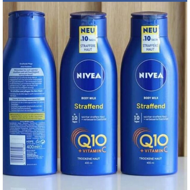 Sữa dưỡng thể Nivea Body Milk Q10 dung tích 400ml