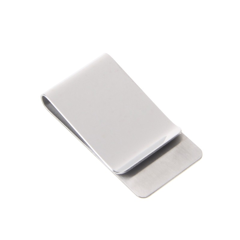 Slim Quality Quality Money Clip Credit Card Holder Wallet New Stainless Steel