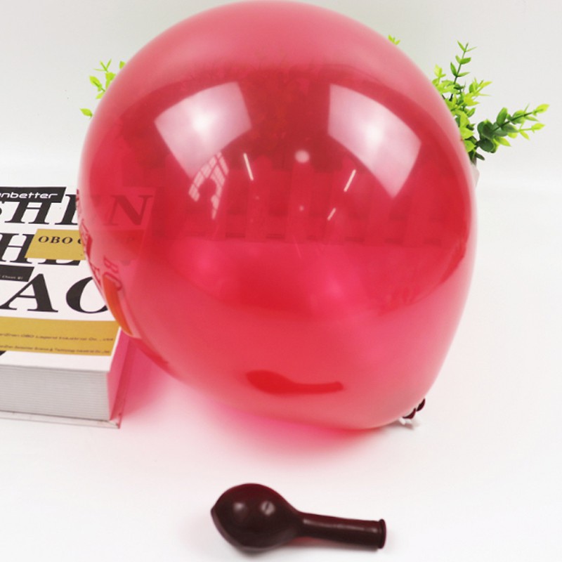 Set 10 bong bóng 10 inch 2.2g nhiều màu sắc trang trí tiệc tiện lợi