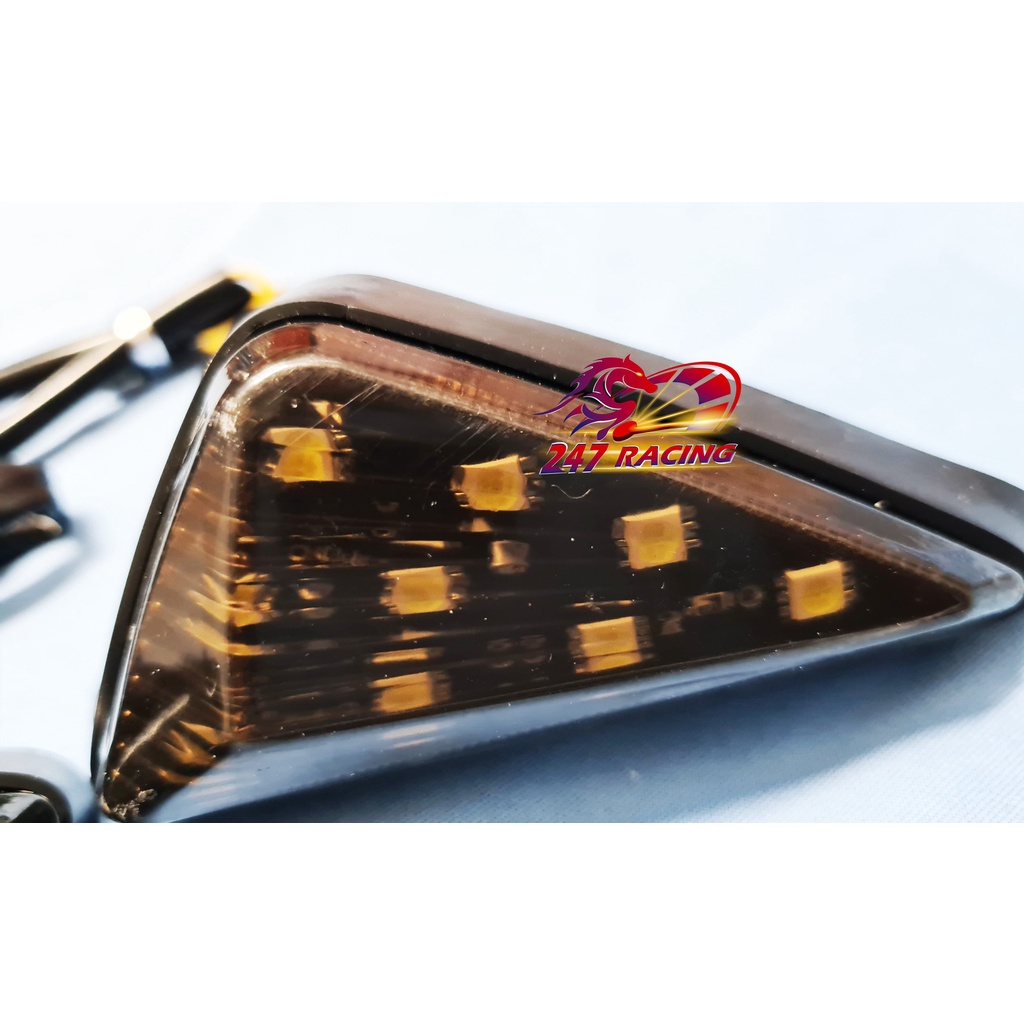 Cặp đèn Xi Nhan Tam Giác Dẹp Gắn Xe Winner X và Nhiều loại xe máy