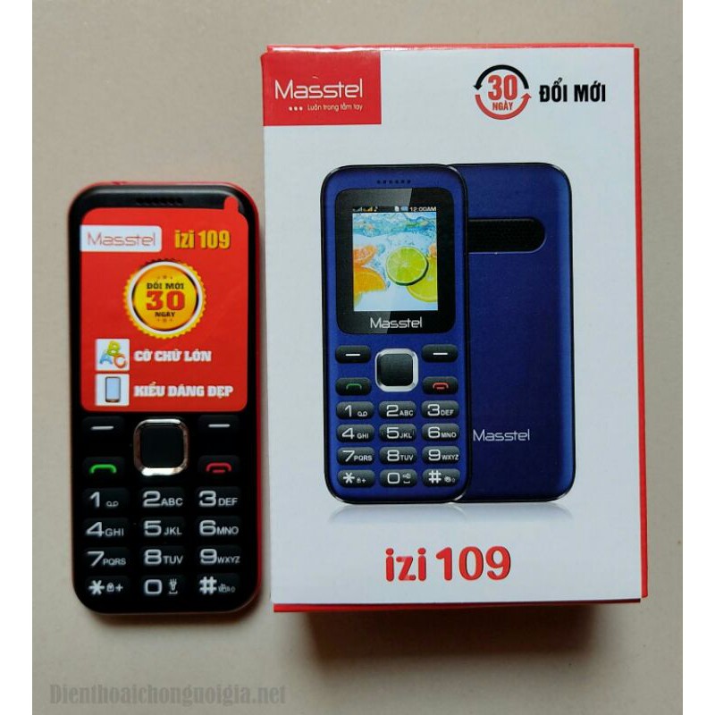 Điện thoại masstel izi 109 2sim