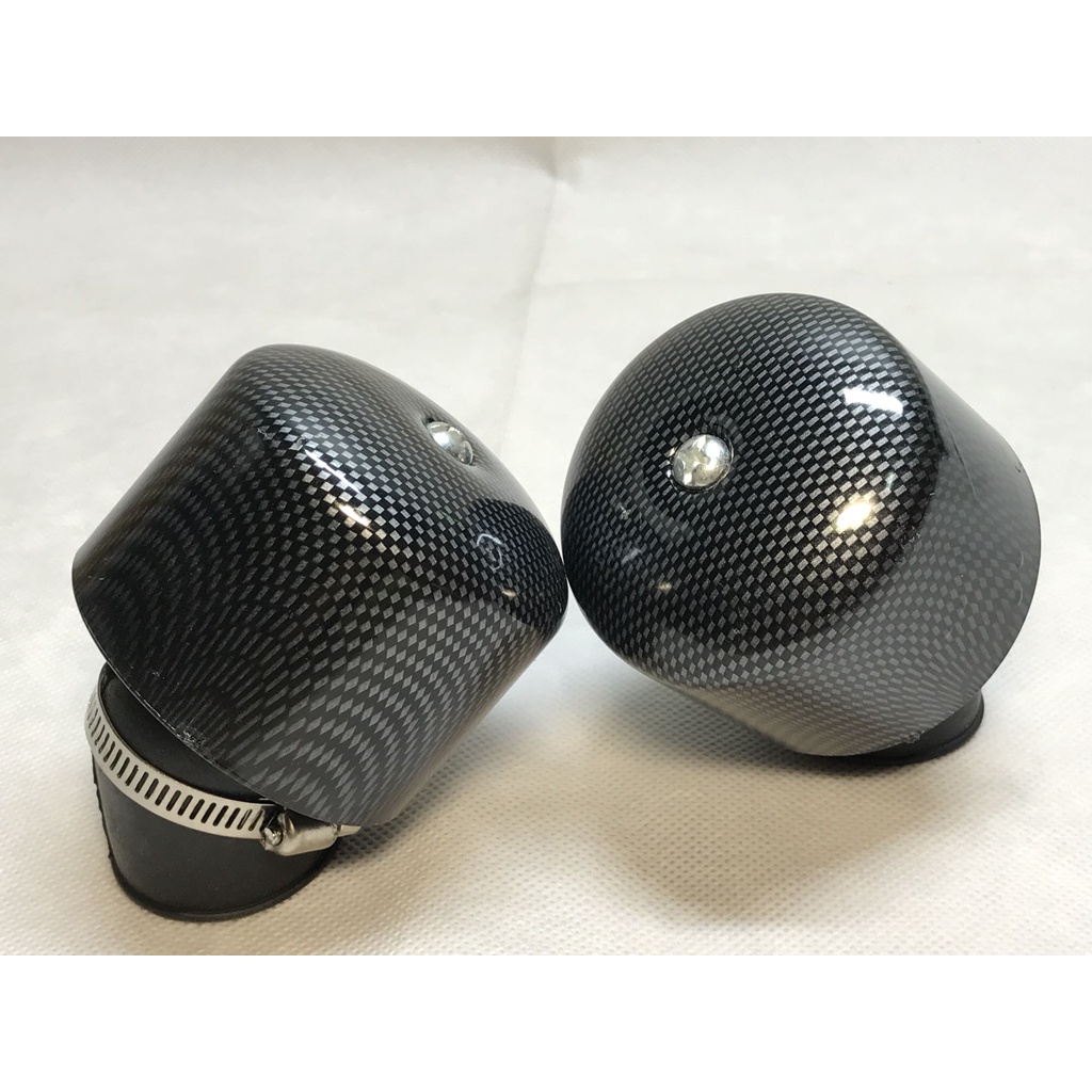 Pô E Lọc Gió tăng tốc màu carbon cho Dream, Wave, Sirius