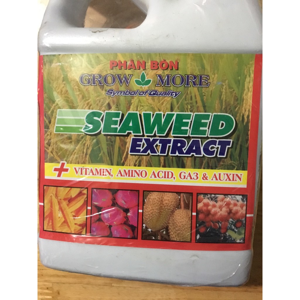 Phân bón lá chiết xuất từ rong biển USA SEAWEED EXTRACT chai 500ml