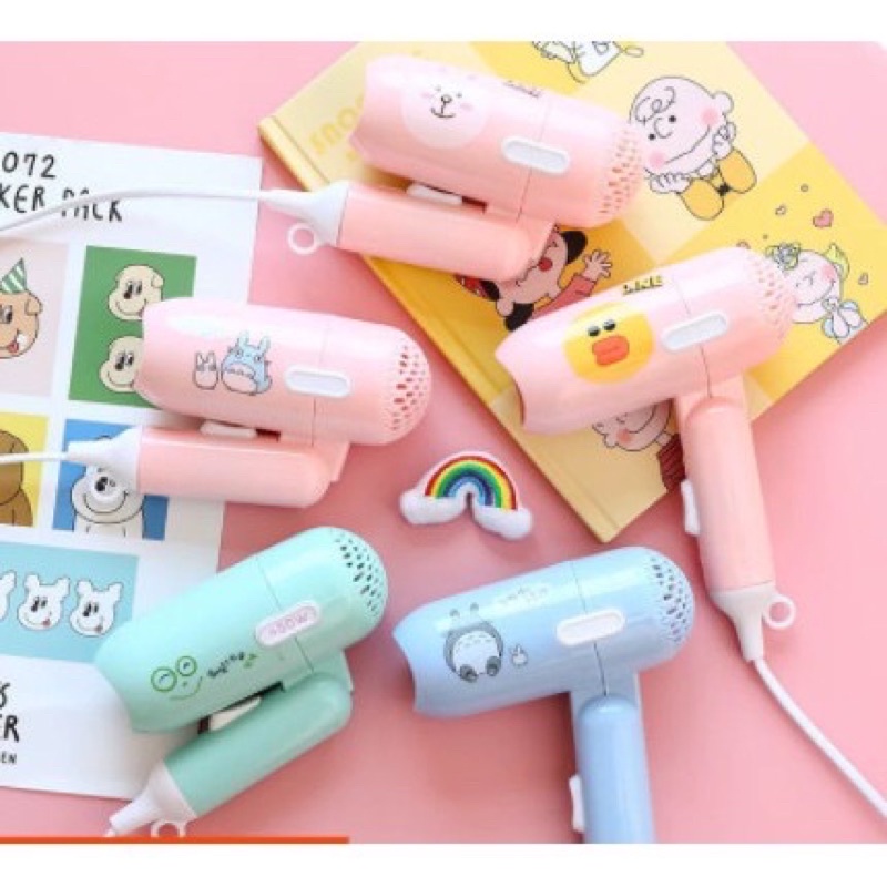 Máy sấy tóc mini hình thú