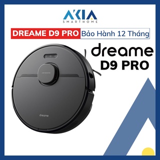 Robot Hút Bụi Lau Nhà Dreame D9 Pro/ Dreame D9 - Lực hút 4000Pa, Pin 5200mAh, Điều hướng laser 3.0 - Phiên bản Quốc Tế