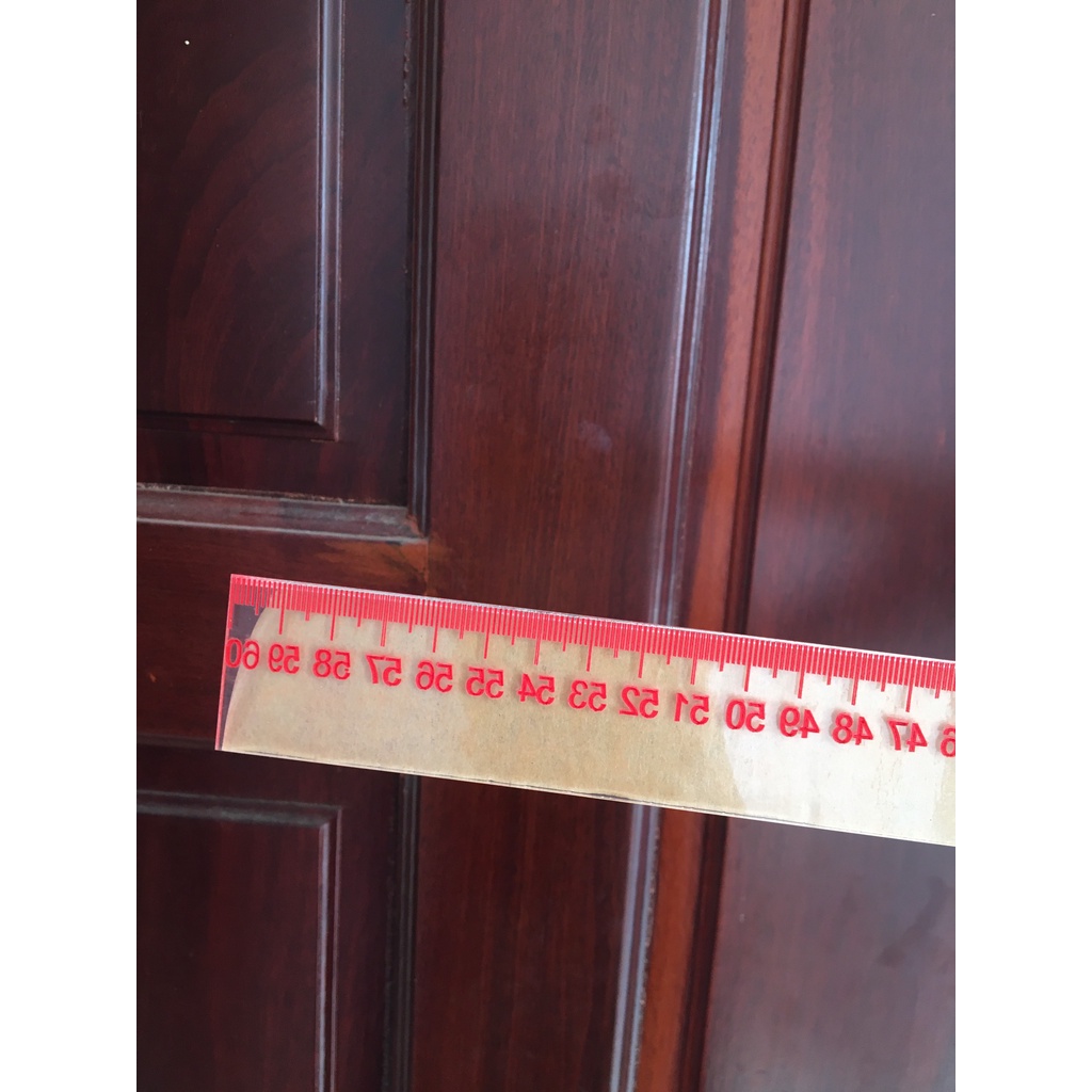 THƯỚC NHỰA DẺO KHẮC SỐ 60cm BẢN 3cm