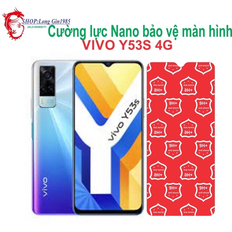 Vivo Y53S 4G Cường lực Nano chống va đập chống trầy xước tốt