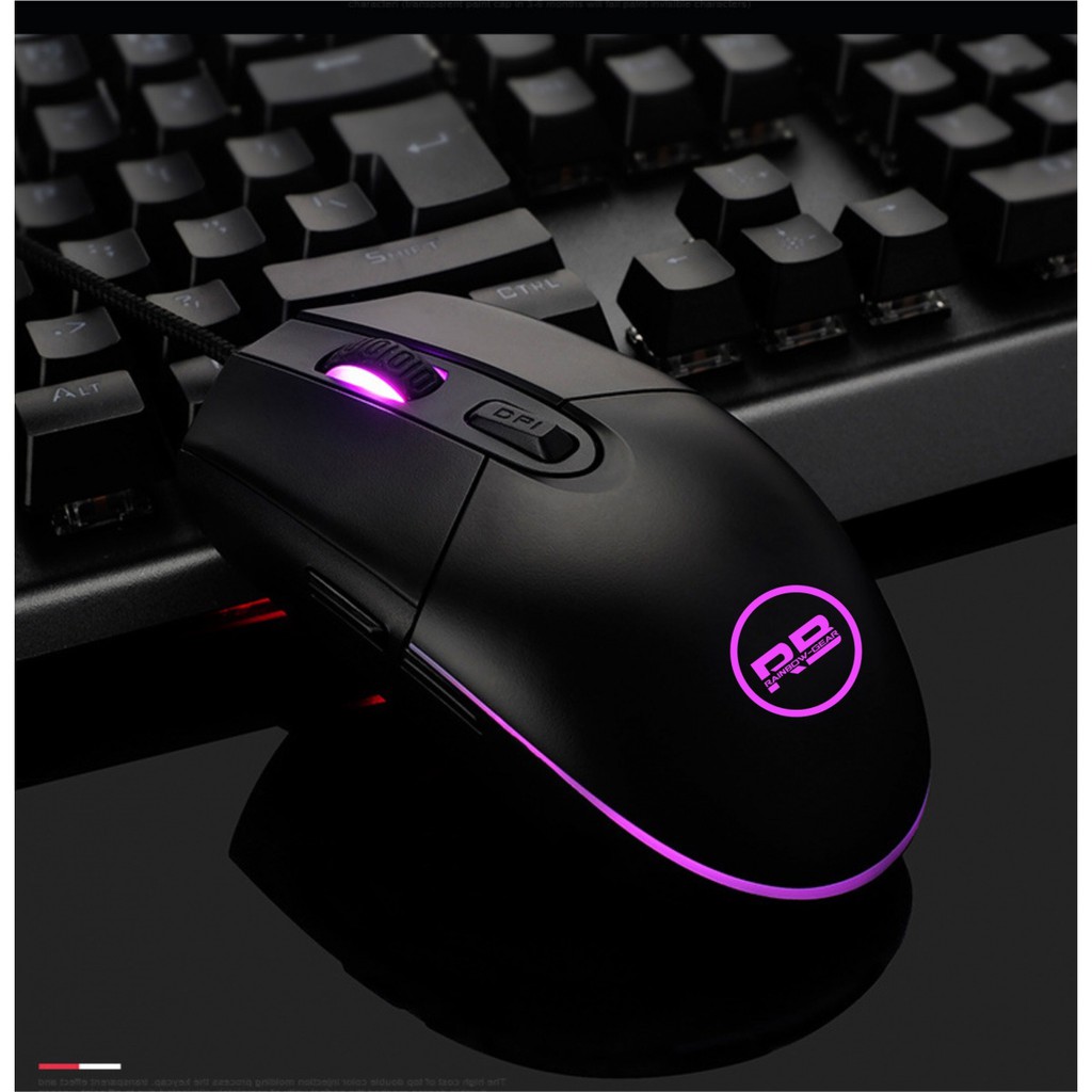 Chuột Mouse Rainbow Gear R102 chuyên game. Vi Tính Quốc Duy