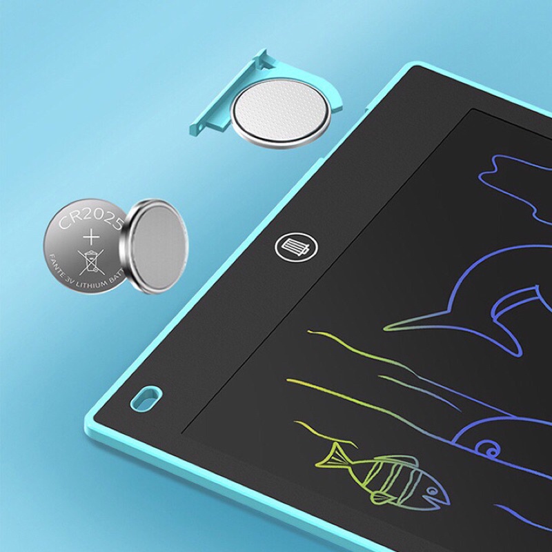 Bảng Viết tự xóa LCD, Bảng Vẽ Điện Tử Thông Minh Tự Động Xóa Thúc Đẩy Tư Duy Sáng Tạo Cho Bé 8.5 inch