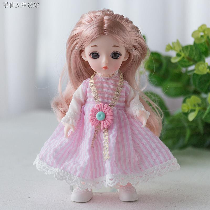 Đồ Chơi Búp Bê Barbie Cỡ Nhỏ Làm Quà Sinh Nhật Cho Bé Gái