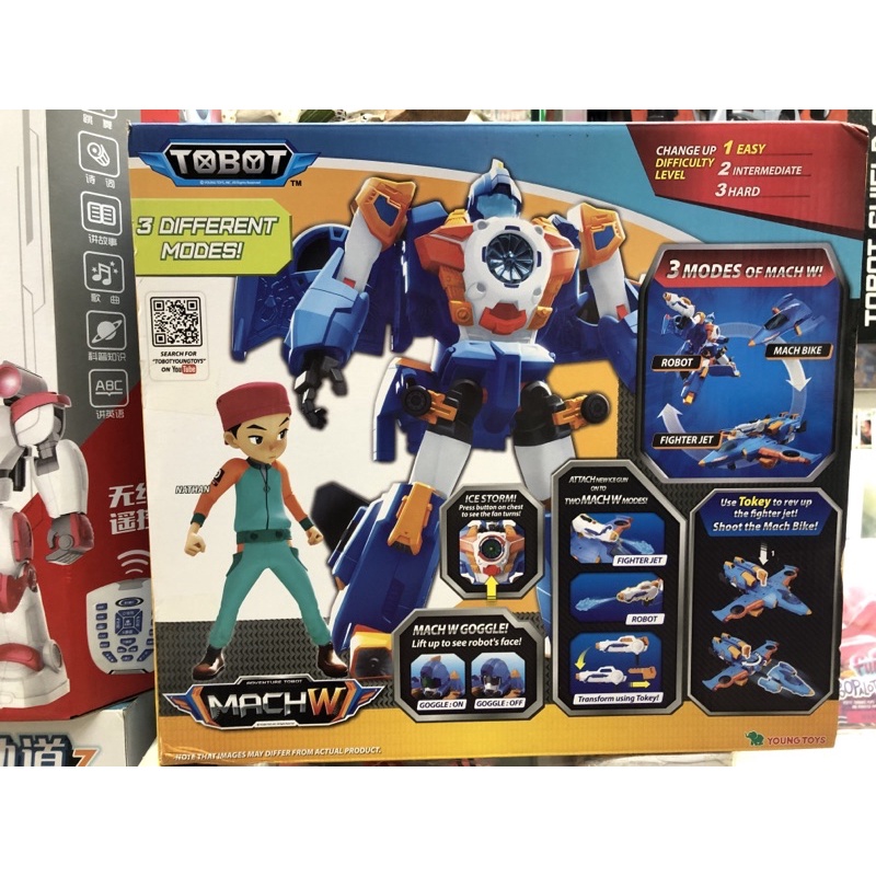 Đồ Chơi Lăp Ráp Tobot W Biến Hình Chính Hãng Young toys