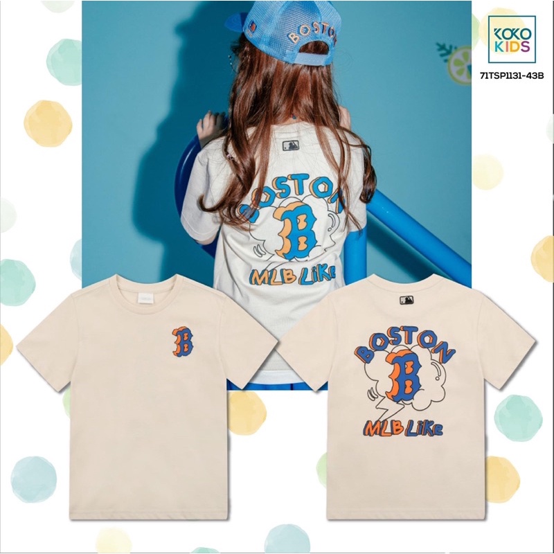 áo T shirt Boston bé trai bé gái Áo thể thao NY màu hot hit 2021 FULL TAG