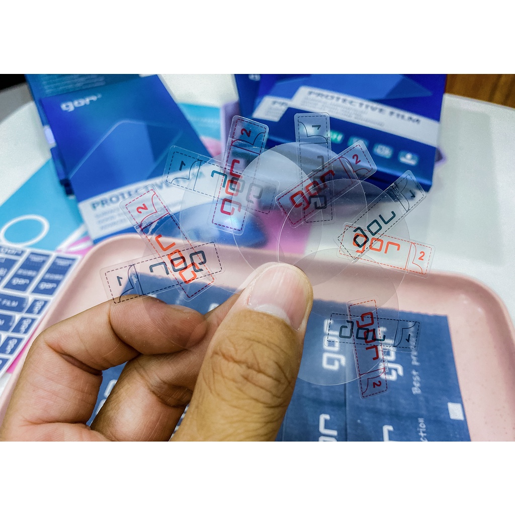 BỘ 05 MIẾNG DÁN FILM GOR CHO ĐỒNG HỒ HUAWEI GT3 PRO 46MM/ GT2 PRO 46MM VÀ GT3 PRO 43MM