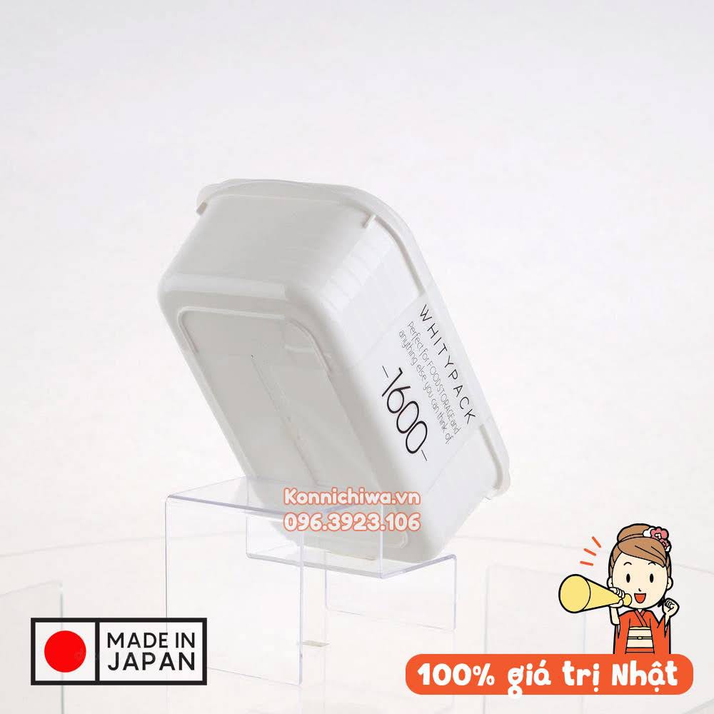 Hộp trữ thực phẩm có nắp INOMATA | Hộp bảo quản đồ ăn để tủ lạnh, chịu nhiệt độ cao và lò vi sóng | Hàng Nội Địa Nhật