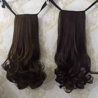 Tóc giả cho bé ❤️FREESHIP❤️ tóc cột xoăn ngắn d16
