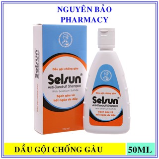 ✅[CHÍNH HÃNG] Dầu gội chống gàu Selsun Anti- Dandruff Shampoo 50ML