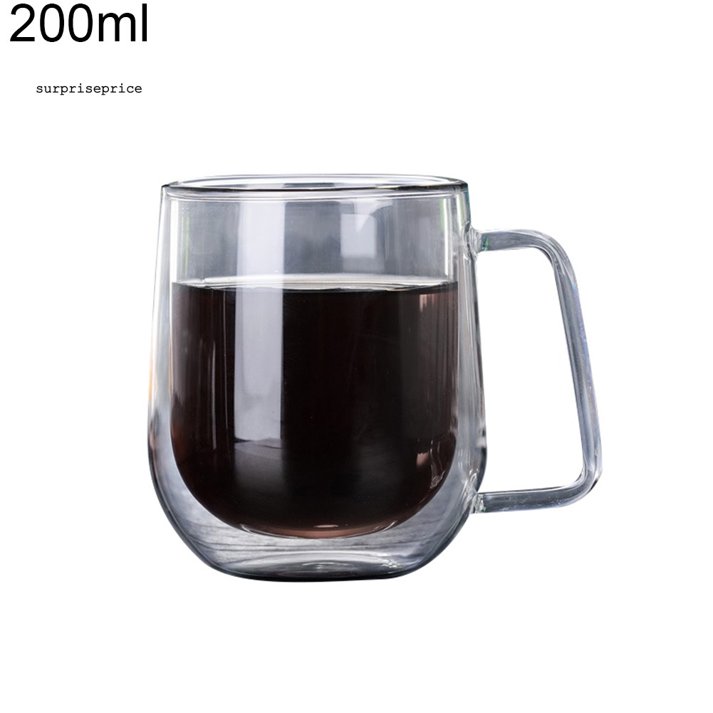 Cốc Thủy Tinh 2 Lớp Cách Nhiệt 300ml