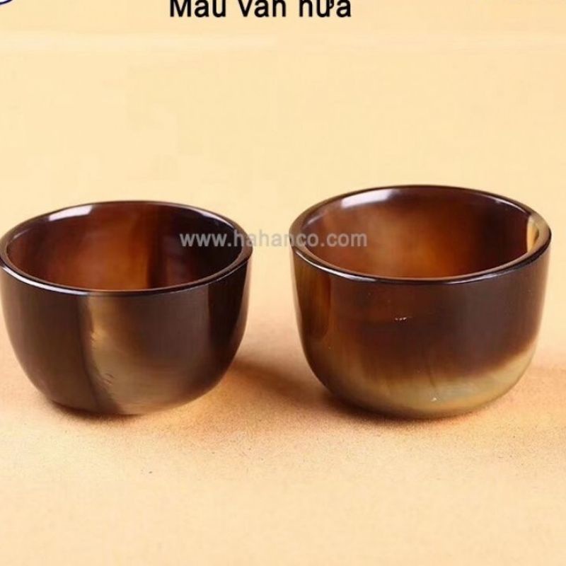 Chén Sừng uống r ượu , uống trà thanh nhiệt giải độc