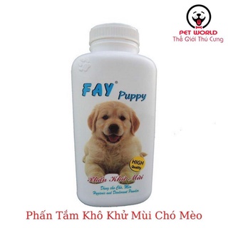 Phấn Fay Puppy khử mùi, tắm khô cho chó