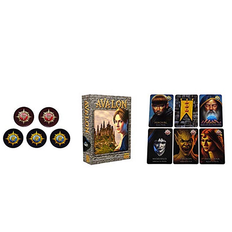 Avalon Card Game Lancelot | Bộ thẻ bài trò chơi Truyền Thuyết Vua Arthur | Board game nhập vai ẩn danh suy luận The Resistance: Avalon