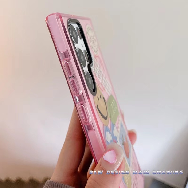 Ốp Điện Thoại Mềm Trong Suốt Chống Sốc Thời Trang Cho Samsung S20 S21 S22 S20Ultra S21Ultra S22Ultra S20 S21 S22 Plus