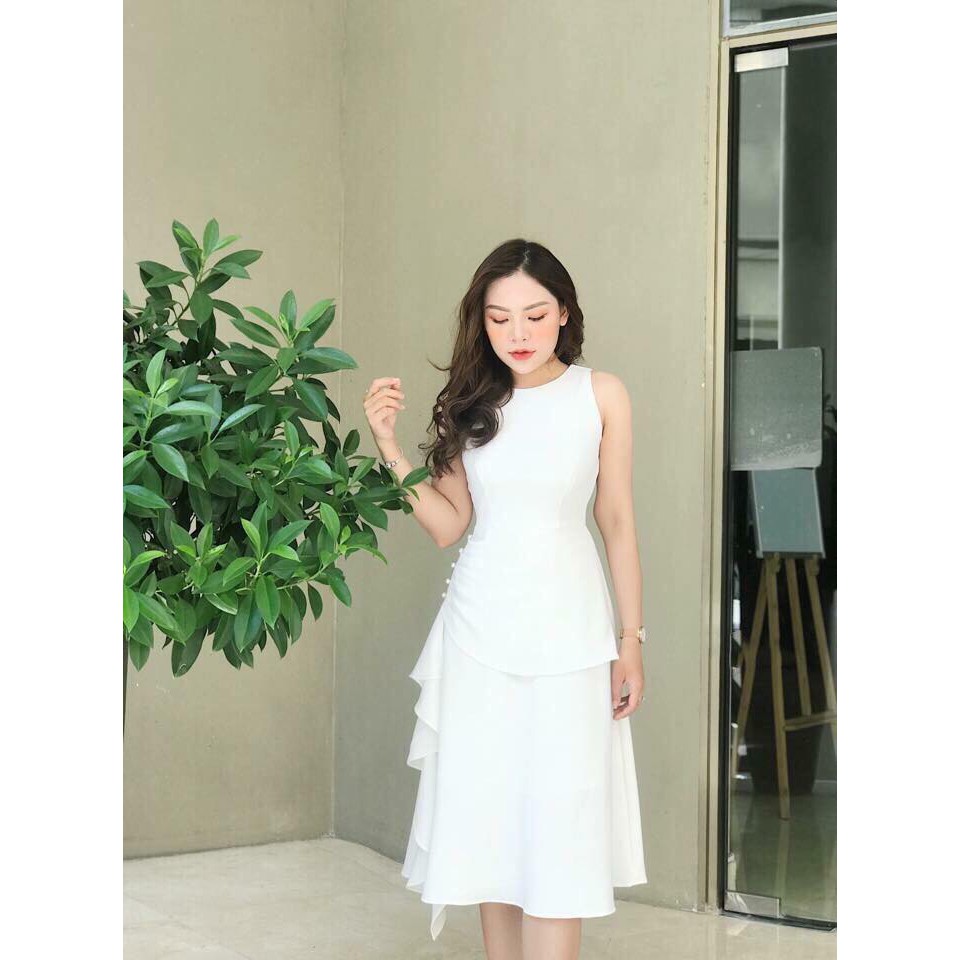 Đầm Váy Nữ Dự Tiệc Dáng Xòe Sang Trọng