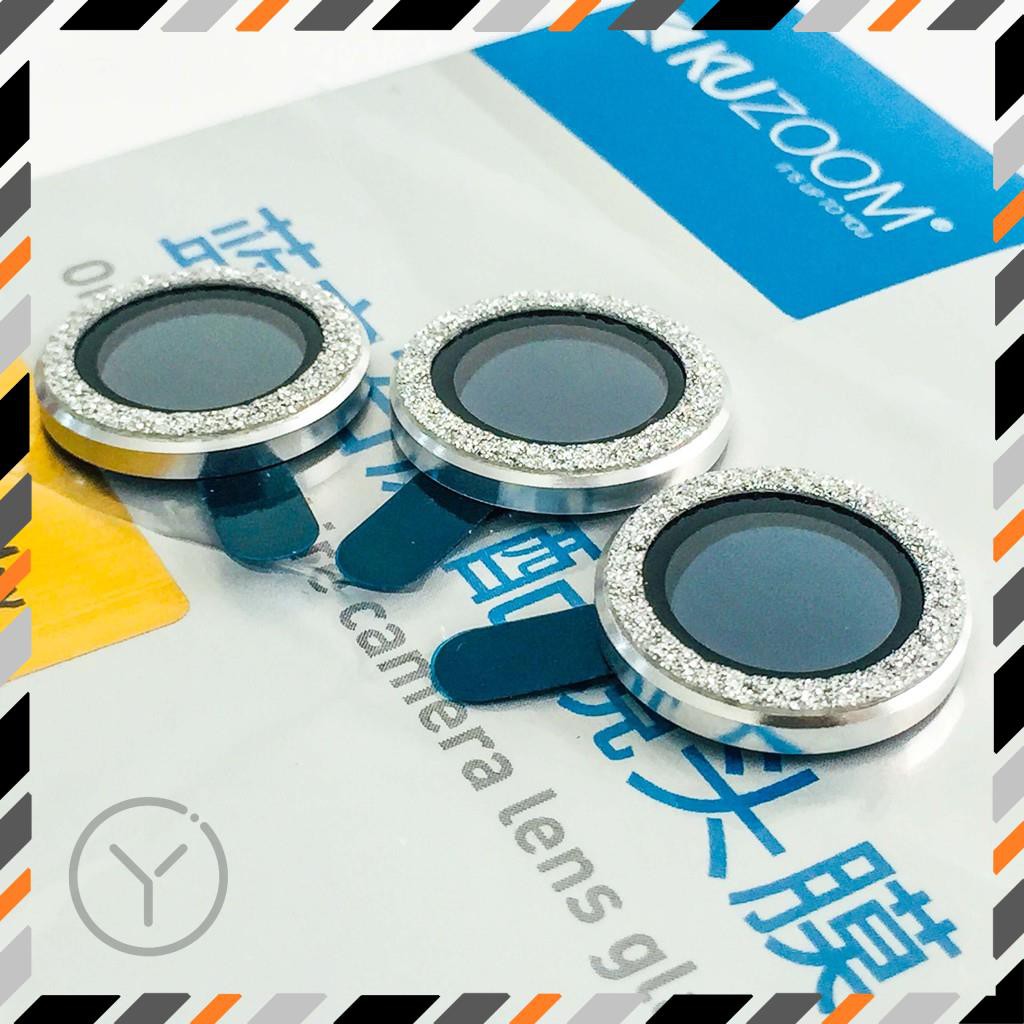 Miếng Dán kính bảo vệ cam kim cương Camera iPhone 11- 11 pro - 11 pro max -12 pro /12 Pro Max - 12 mini / 13 pro max